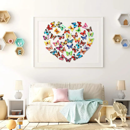 3D LED Butterfly Wall Stickers for Creative Decor - Smarsty