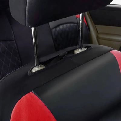 All Season Quilted PU Leather Car Seat Cover Waterproof - Smarsty