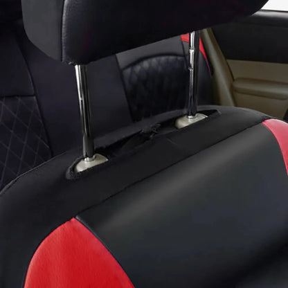 All Season Quilted PU Leather Car Seat Cover Waterproof - Smarsty