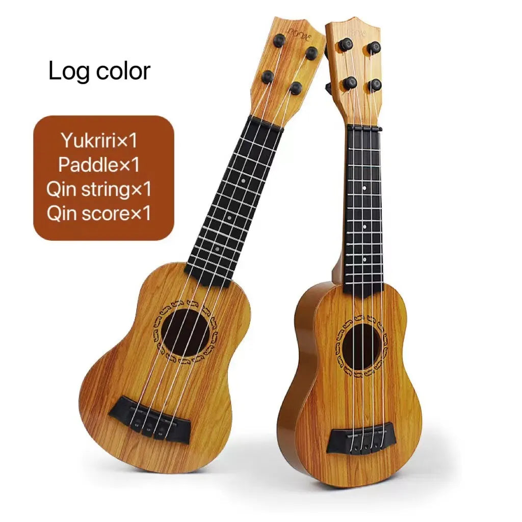 35cm Children Guitar Toy Can Be Used To Play Elementary Instruments With Paddles Simulating Yukrili Music Toys - Smarsty