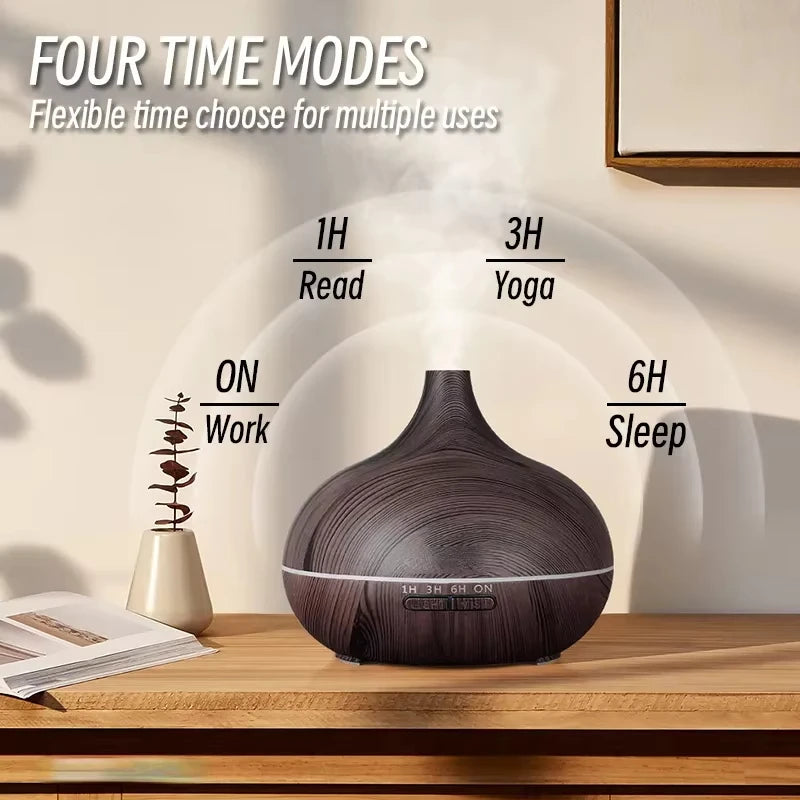 Aromatherapy Essential Oil Diffuser With Remote Control - Smarsty