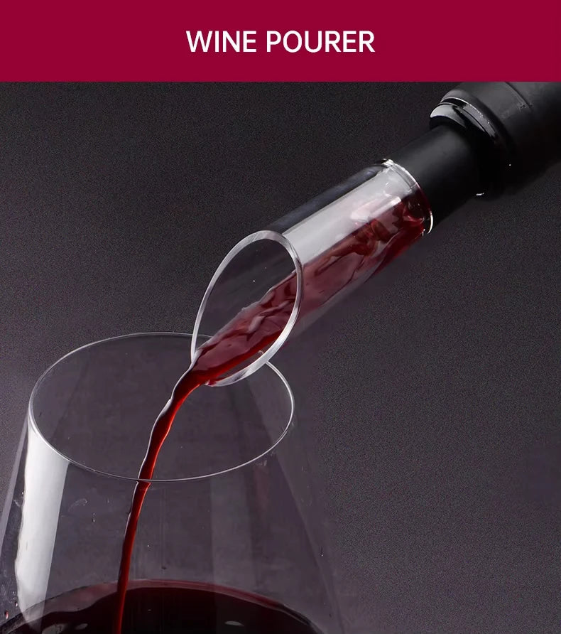 Automatic Electric Wine Bottle Opener for Effortless Cork Removal - Smarsty