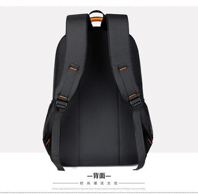 Men's Backpacks Oxford Waterproof Rucksack Business Computer Bag Casual Travel Backpack Senior High School Student Schoolbag - Smarsty