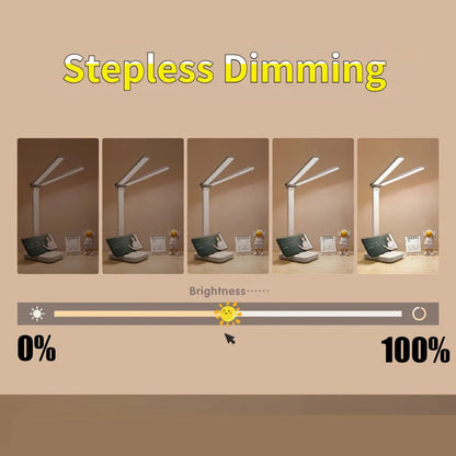 Dimmable LED Desk Lamp with Eye Protection Feature - Smarsty