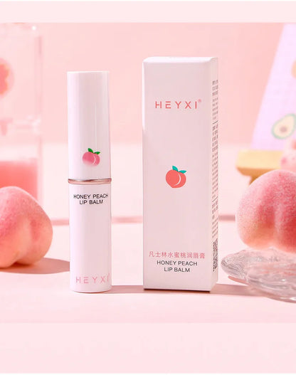 Heyxi Peach Lip Balm Long Lasting Moisturizing Formula - Smarsty