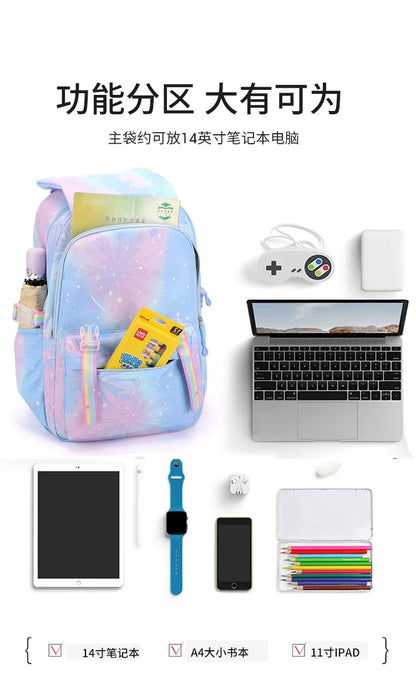 Cartoon Style Kids Backpack With High Capacity For School - Smarsty