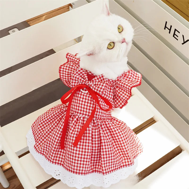 Floral Summer Pet Dress for Dogs and Cats - Smarsty
