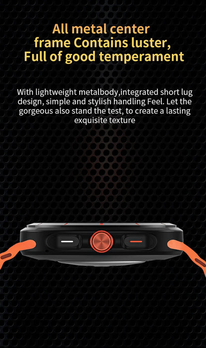 Smart Watch with Heart Rate Monitor and AMOLED Screen - Smarsty