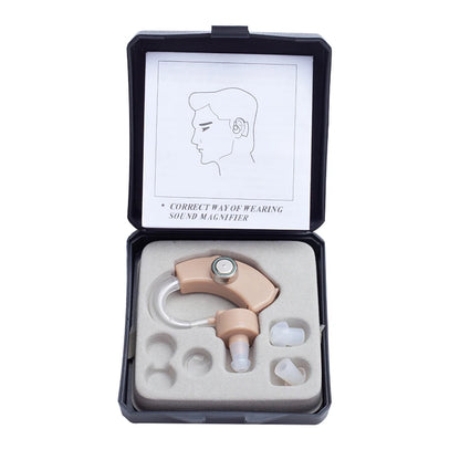 Adjustable Portable Hearing Aid for Enhanced Sound Clarity - Smarsty