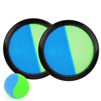 1Set Kids Sucker Sticky Ball Toy Outdoor Sports Catch Ball Game Set Throw And Catch Parent-Child Interactive Outdoor Toys by Smarsty