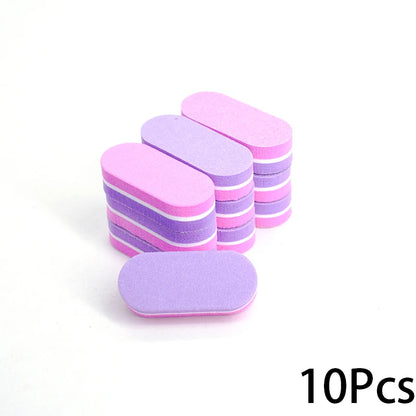 Mini Nail Sponge File Buffer Block Set for Smooth Finishing - Smarsty