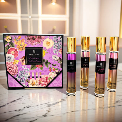 MYSTICAL Women's perfume gift box, floral fragrance fresh, unisex, travel, Mother's Day, Valentine's Day, birthday gift