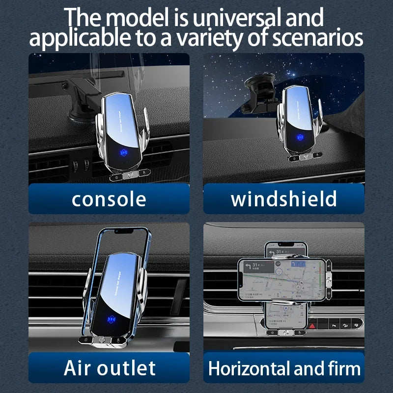 Magnetic Car Mount Wireless Charger Air Vent Holder - Smarsty
