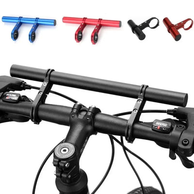 10/20/30cm Bicycle Handlebar Extended Bracket MTB Headlight Mount Extented Bar Road Mountain Bike Handlebar Extender Rack Parts - Smarsty