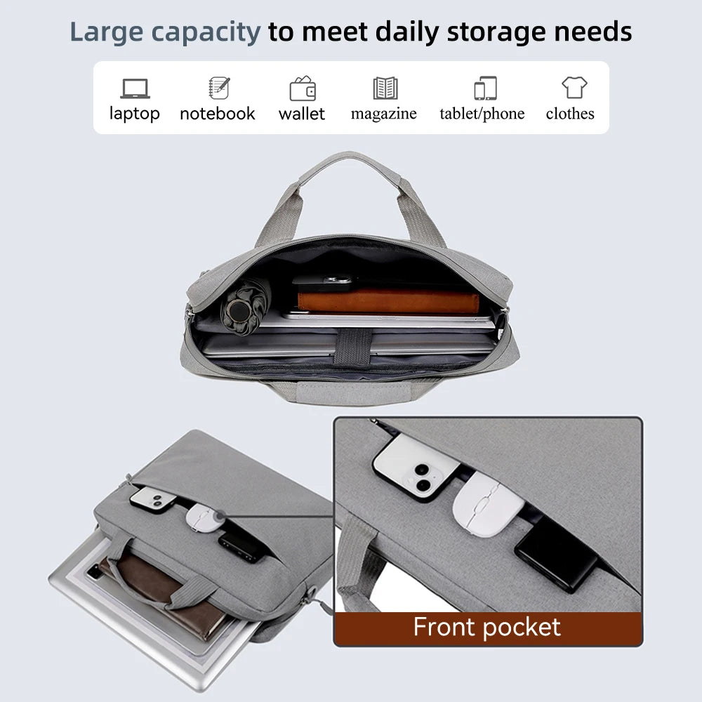 Waterproof Laptop Sleeve Bag 14 15.6 Inch Notebook Case