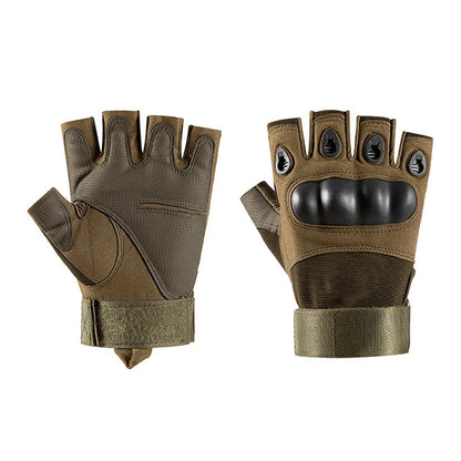 Half Finger Tactical Hunting Gloves Anti Skid Breathable - Smarsty