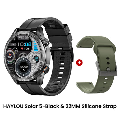 Haylou Solar 5 Smartwatch with Voice Calling and AMOLED Display - Smarsty