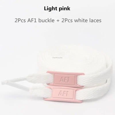 Original AF1 Shoelaces Combination White Flats laces and Shoe Decoration Suit Sneaker Shoelace Air Force one Shoes Accessories - Smarsty