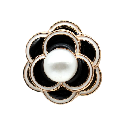1pcs Metal Shoe Charms for Women Girls Flower Tulip Heart Butterfly Daisy Luxury Pearl Shoe Decorations Pins Sandal Accessories