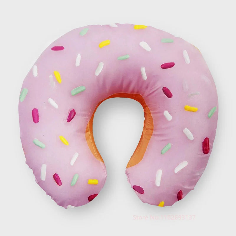 Cute Cartoon Inflatable Travel Neck Pillow for Kids - Smarsty