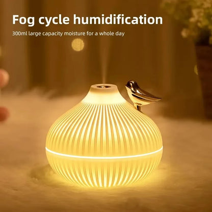 Onion Shape Humidifier with Night Light for Quiet Sleep - Smarsty