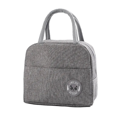 Insulated Aluminum Foil Lunch Bag With Ice Pack Portable - Smarsty