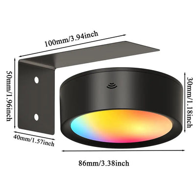 Magnetic LED Wall Light with Dimmable Touch Control - Smarsty