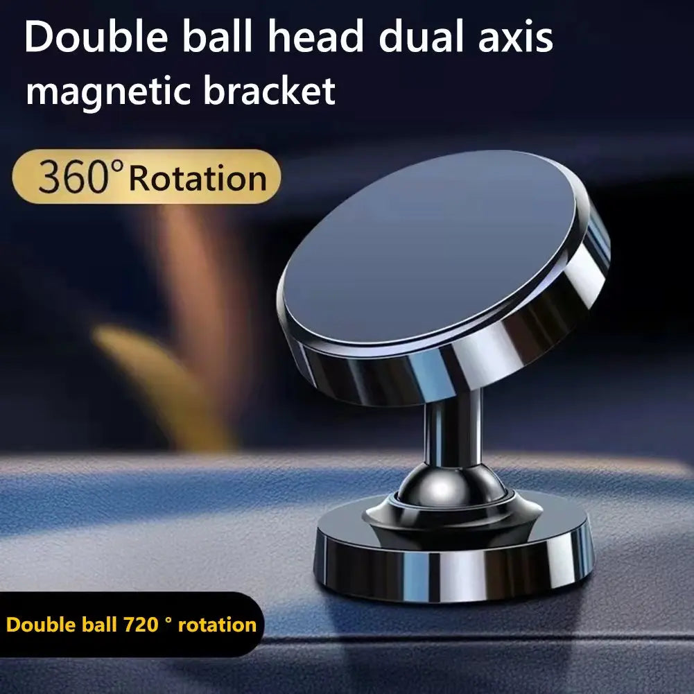 Magnetic Car Phone Holder With GPS Mount For Easy Access - Smarsty