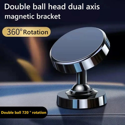 Magnetic Car Phone Holder With GPS Mount For Easy Access - Smarsty