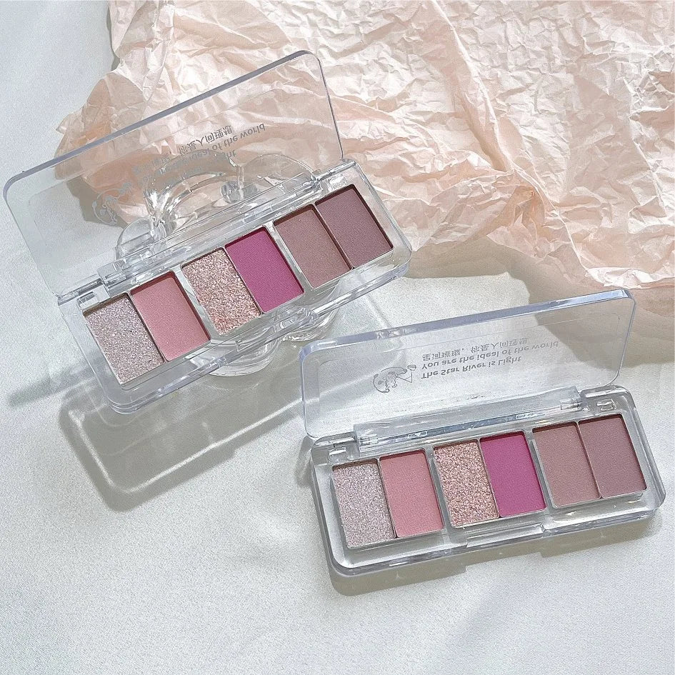 Glitter Eyeshadow Palette Brightening Waterproof Matte Finish - Smarsty