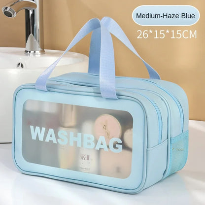 Portable Dry Wet Separation Toiletry Bag With Double Layer - Smarsty