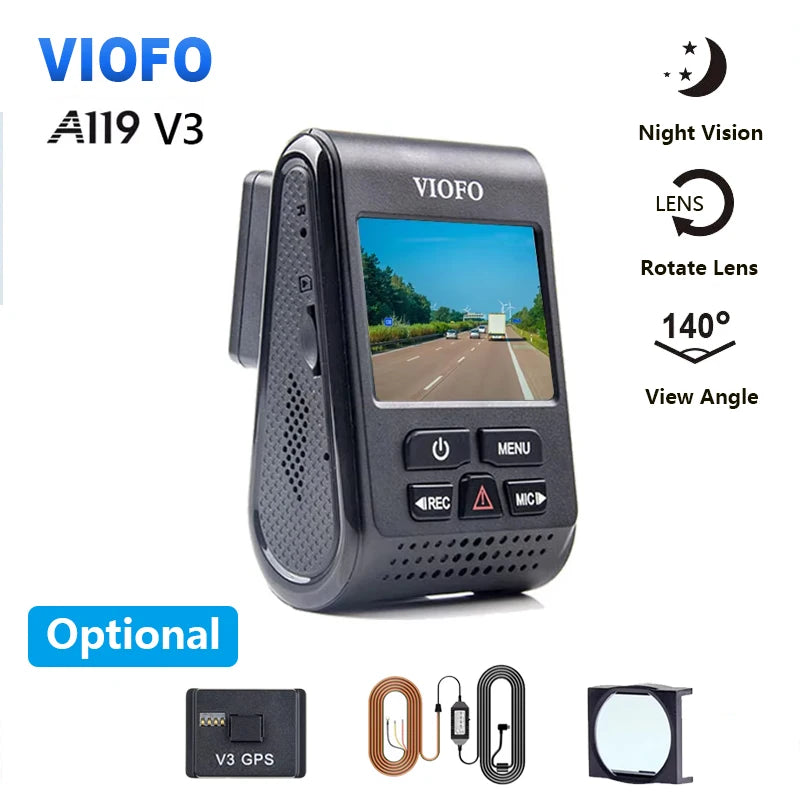 2K Car Dash Camera With Night Vision And Parking Mode - Smarsty