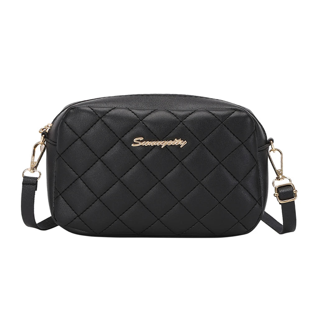 2024 Tassel Small Messenger Bag For Women Trend Lingge Embroidery Camera Female Shoulder Bag Fashion Chain Ladies Crossbody Bags - Smarsty