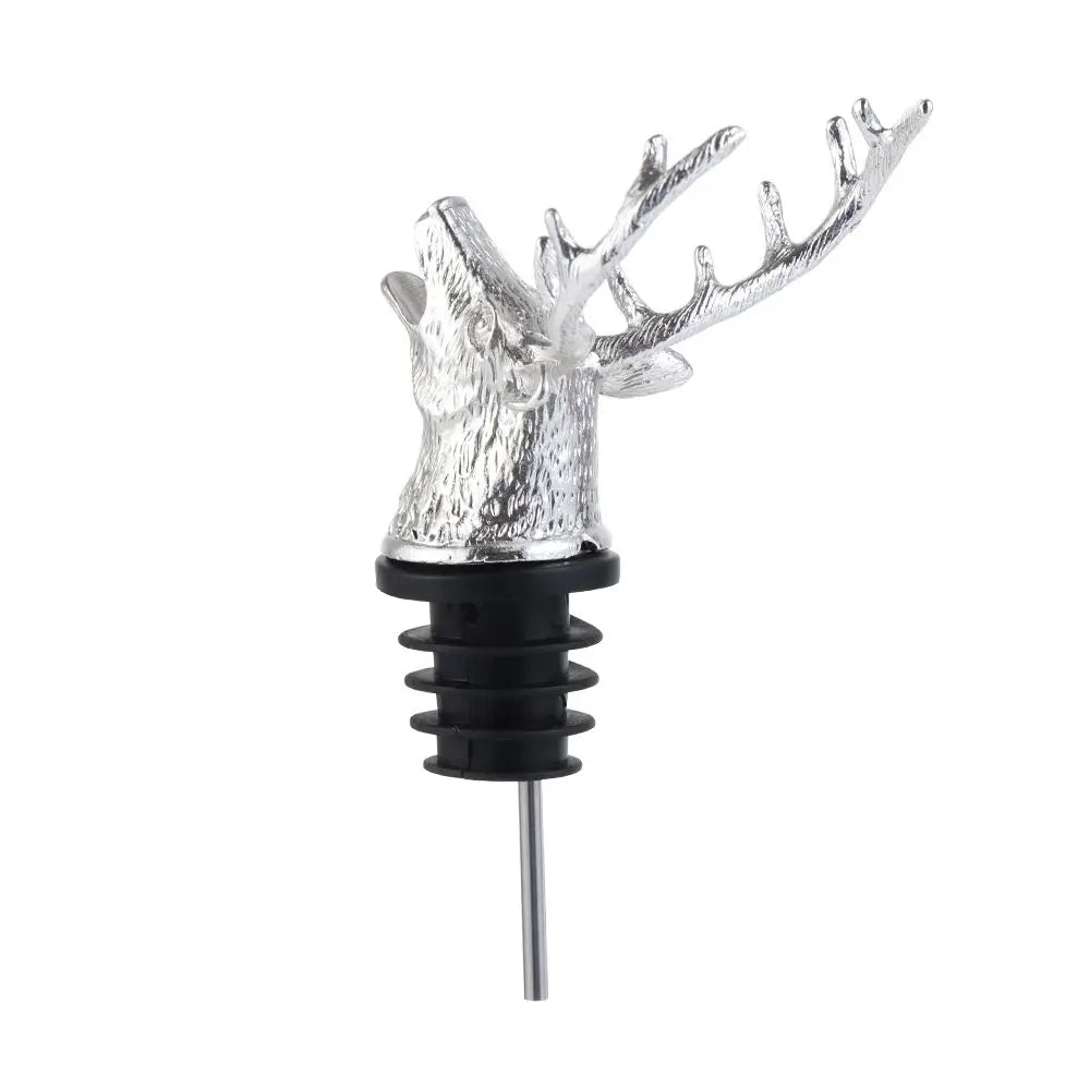 Deer Head Wine Pourer Stopper for Easy Aeration - Smarsty