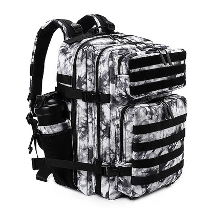 LHI 45L/35L/25L Tactical Backpack for Men and Women Waterproof Athlete Gym Outdoor Bag Travel Hiking Rucksack with Bottle Holder - Smarsty