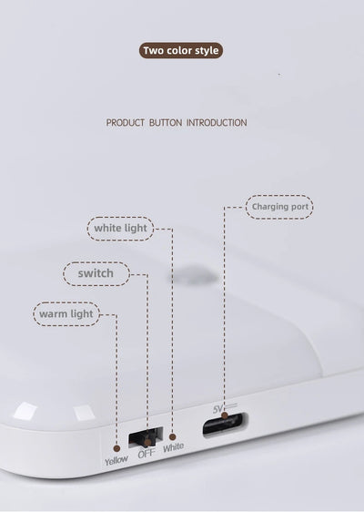 Motion Sensor LED Light with USB Charging for Home - Smarsty