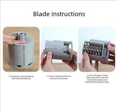 Multi-function Vegetable Cutter Household Kitchen Electric Vegetable Cutter Vegetable Slicer Shredder Automatic
