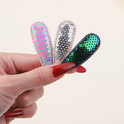 10 Pcs Cotton Alloy Hair Clips for Kids - Smarsty