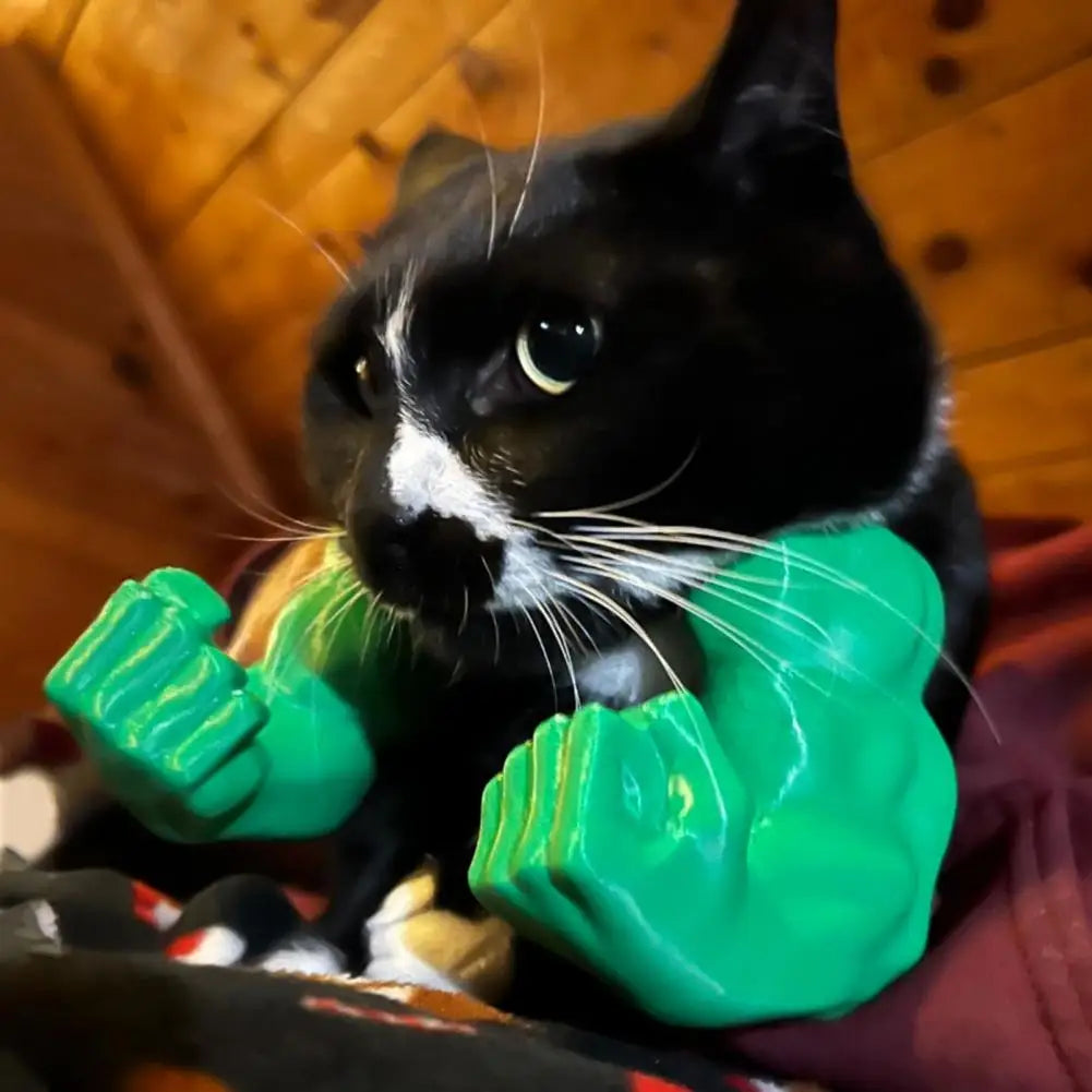 Cat Muscle Arm 3D Printed Costume Accessory for Pets - Smarsty