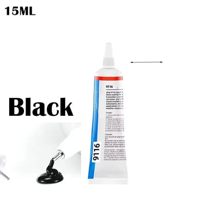 Liquid Waterproof Electrical Tape Epoxy Resin Black Glue Quick Drying Sealant For Wires And Cables Home Use Fix Line Glue - Smarsty