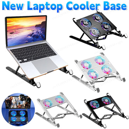 Adjustable Notebook Computer Stand Aluminium Alloy or ABS Folding Laptop Cooler Bracket Portable Desktop Cooling Tablet Stand
