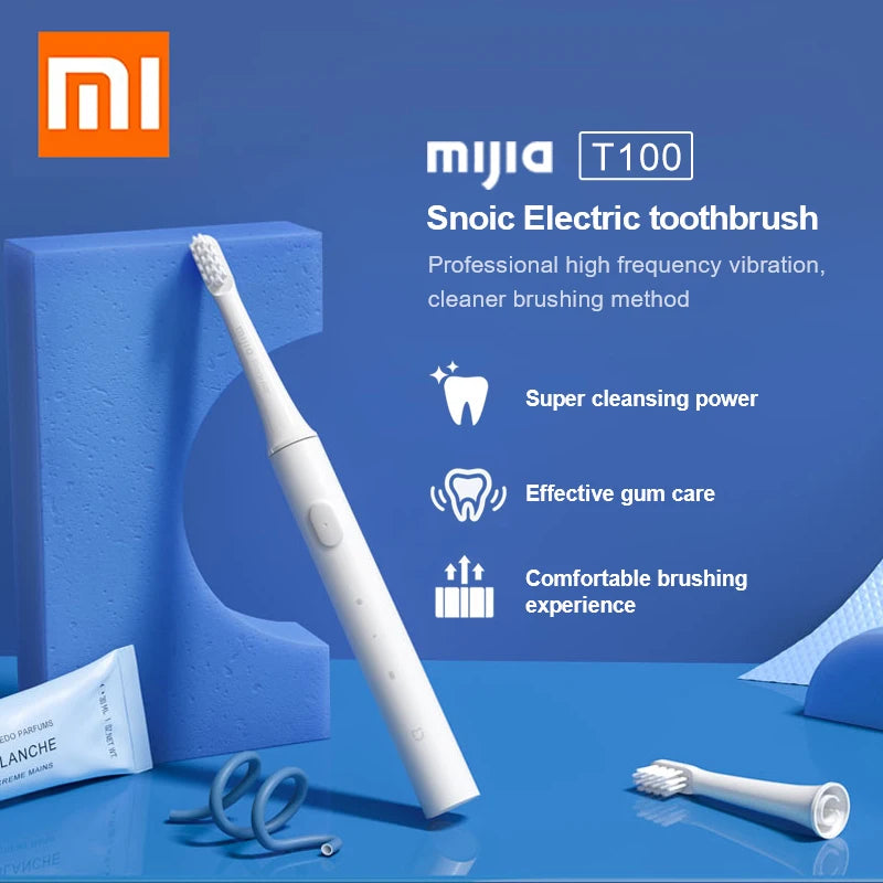 Xiaomi Mijia T100 Waterproof Sonic Electric Toothbrush - Smarsty