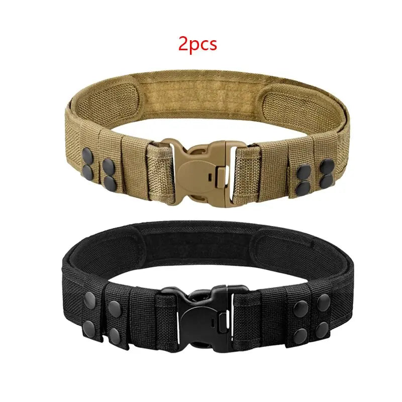 Quick Release Tactical Belt for Men Durable Outdoor Combat Belt - Smarsty