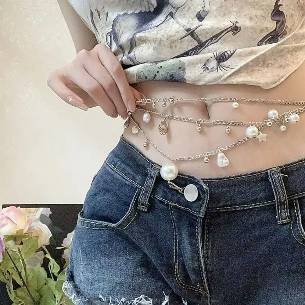 Bohemian Butterfly Tassel Waist Chain Adjustable Belt - Smarsty
