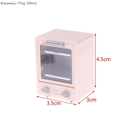 Miniature Dollhouse Furniture Set For Dolls House Mini Toy Kit Accessories TV Kitchen Home Fridge Kids Pretend Play Diy Figurine by Smarsty