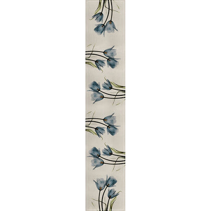 Rustic Farmhouse Linen Table Runner for Elegant Dining - Smarsty