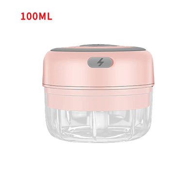 HiPiCok Meat Grinder Electric Garlic Crusher Food Chopper Mini Garlic Press Vegetable Chopper Masher Machine USB Kitchen Gadgets by Smarsty