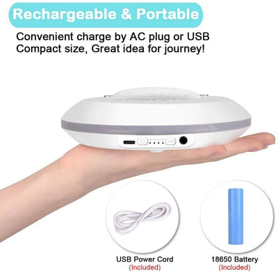Baby White Noise Sound Machine Portable Sleep Aid Device - Smarsty