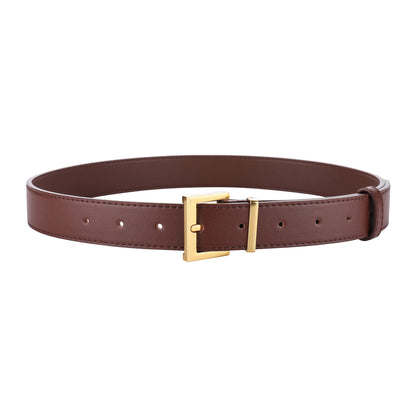 Luxury Double Genuine Leather Belt for Women - Smarsty