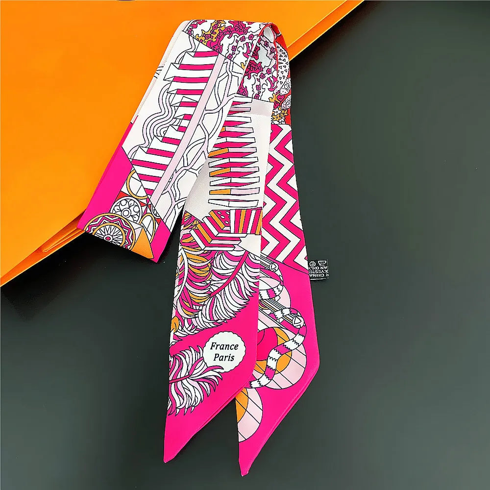 Silk Summer Scarf for Women Lightweight Neckwear - Smarsty